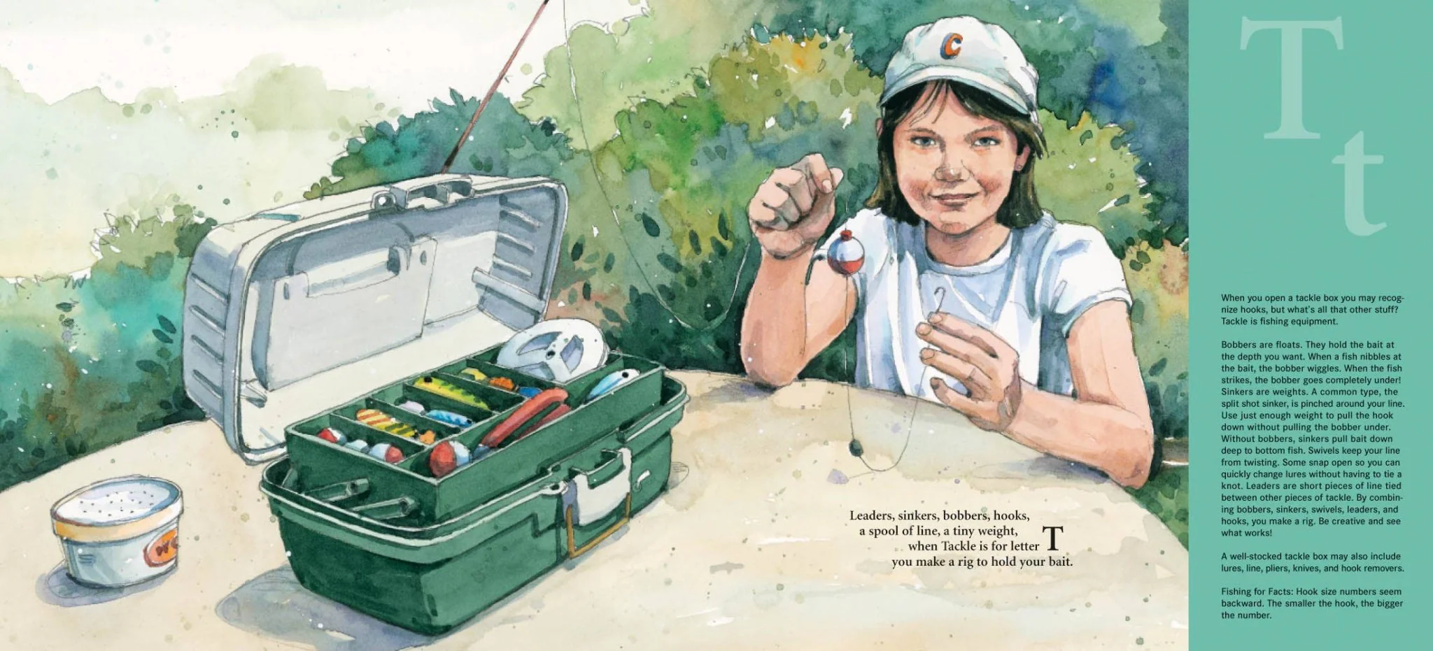 H is for Hook: A Fishing Alphabet Picture Book - Image 4