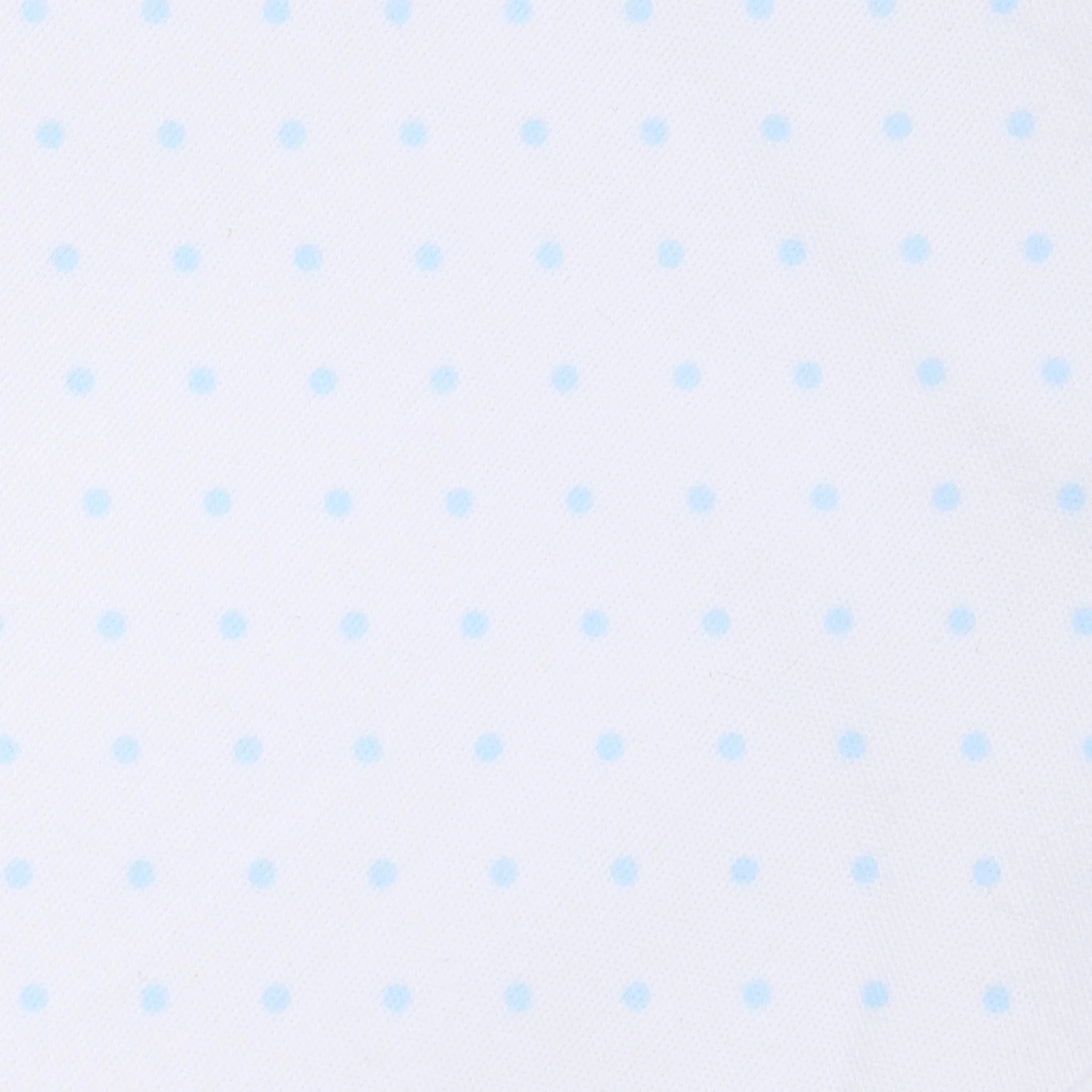 Mini Dots Kimono Footed Pant Set - Blue - Image 4