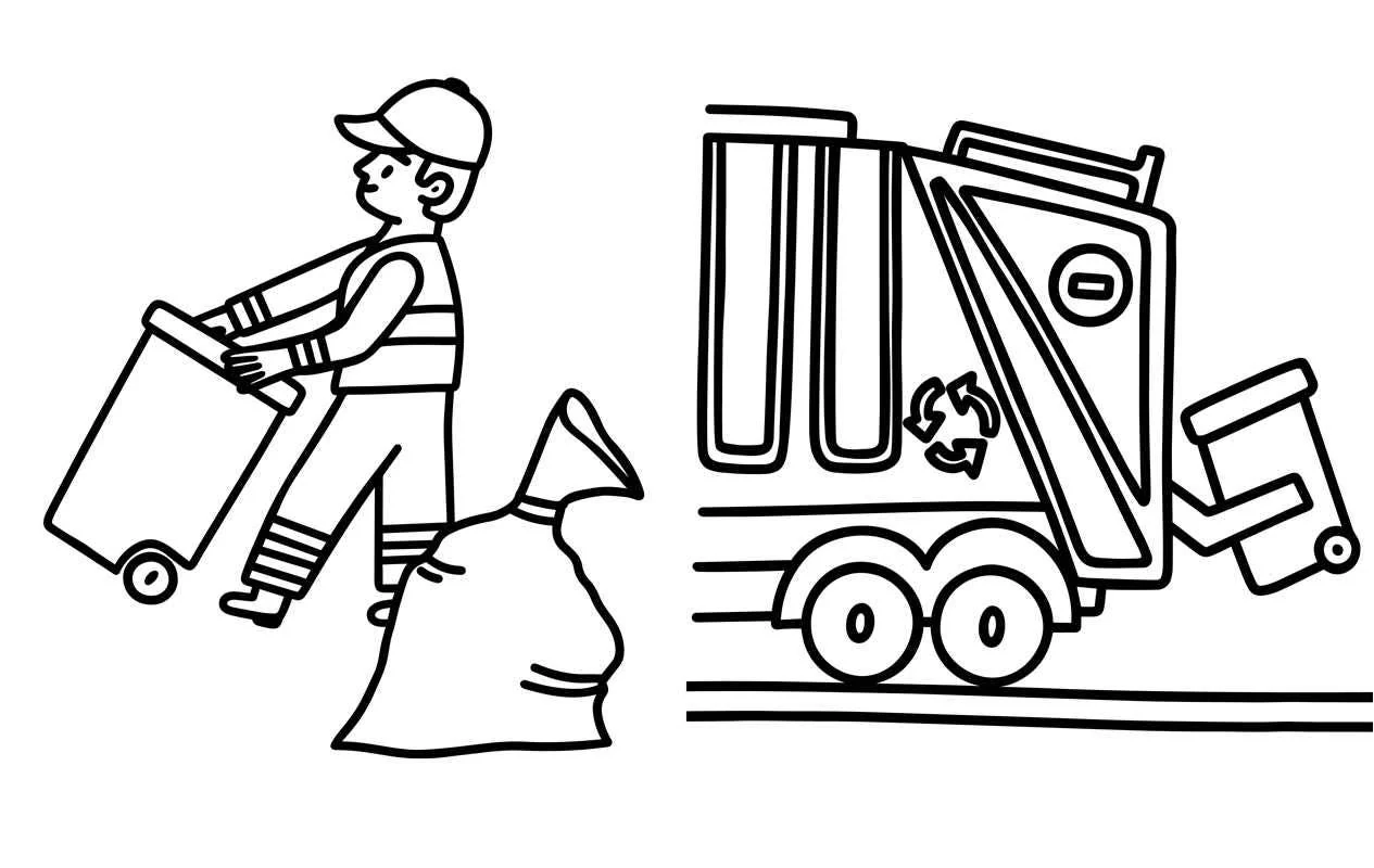My First Big Coloring Book of Trucks - Image 5