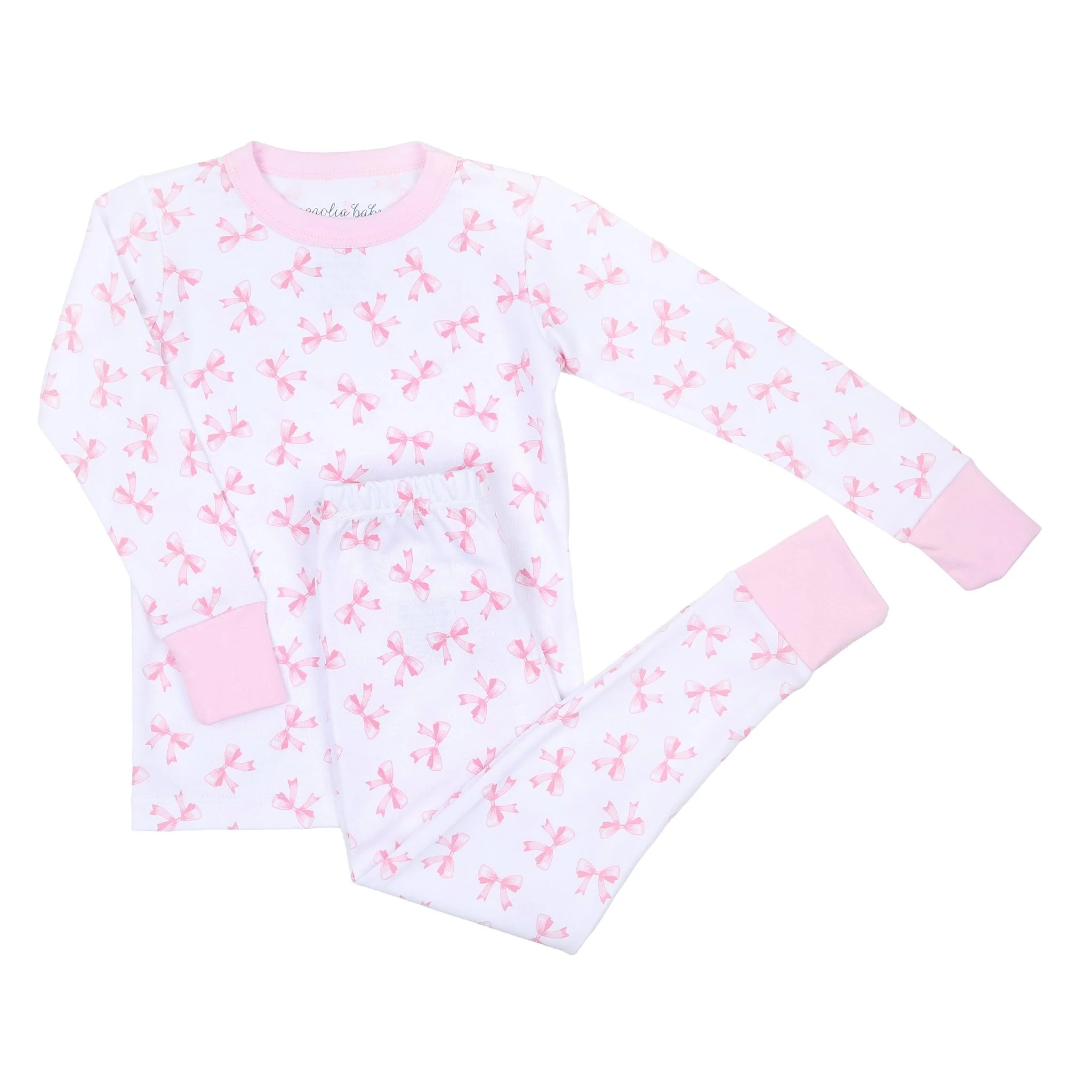 Baby Bows Long Pajamas - Image 4