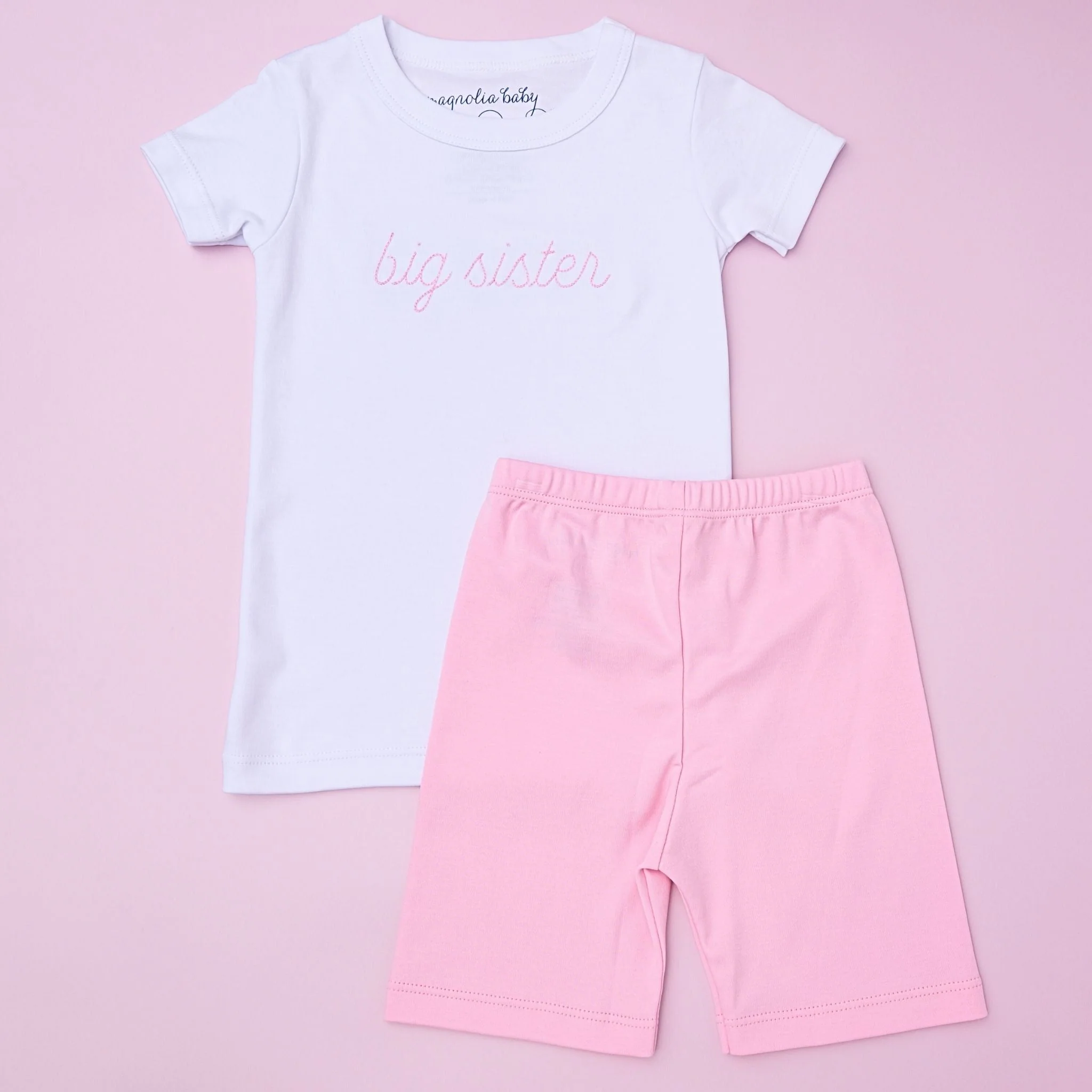 Big Sister Embroidered Short Pajamas - Image 3