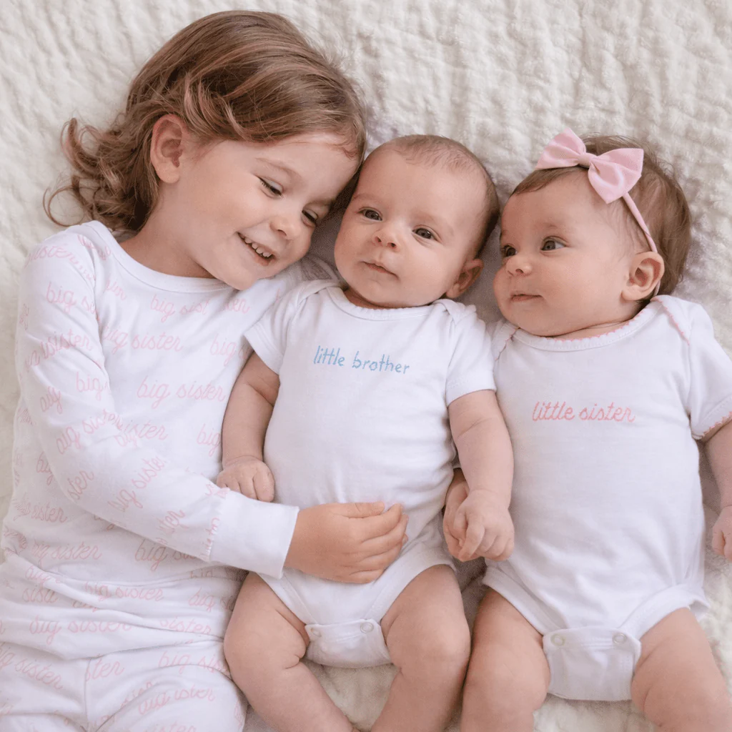 Little Brother Embroidered Bodysuit - Image 3